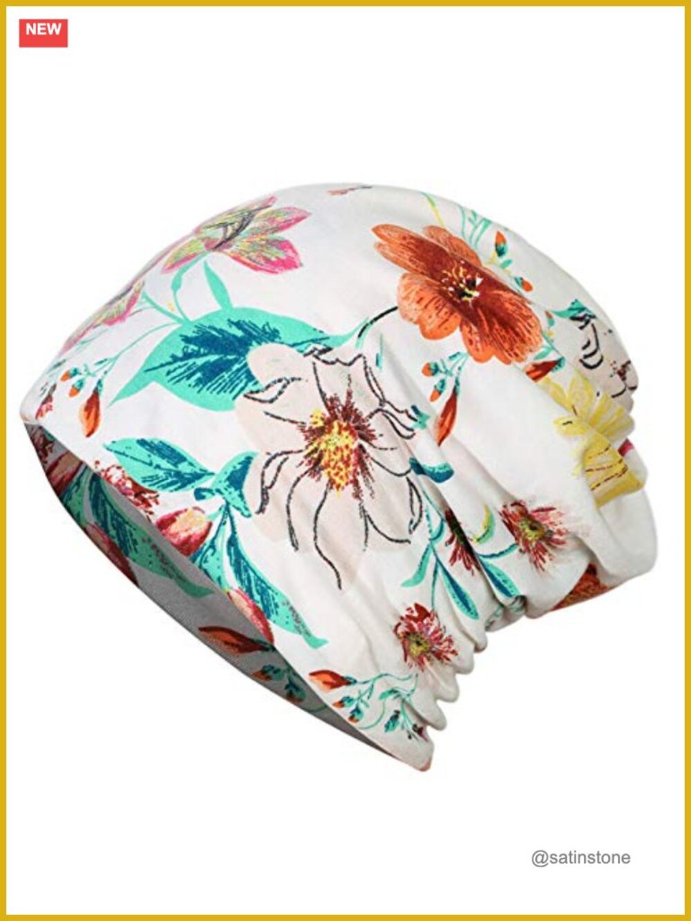 Womens Slouchy Beanie Soft Chemo Headwear Breathable Cancer Cap